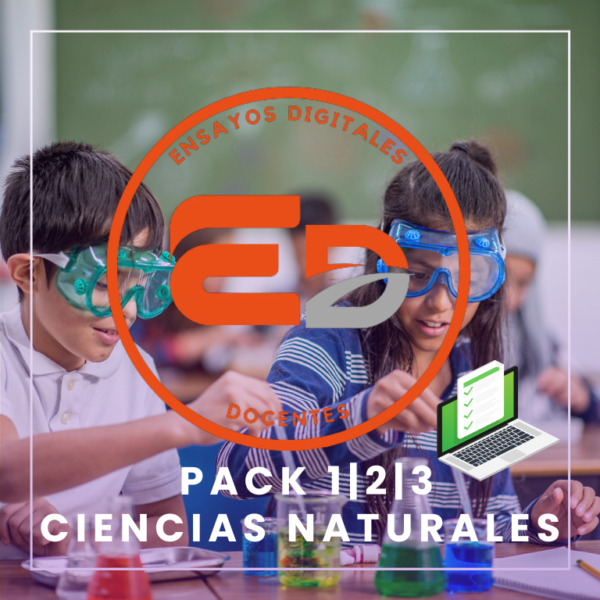 CIENCIAS NATURALES 1|2|3 PACK